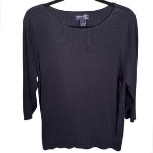 Venezia Dark Blue Sweater 14/16 NWT